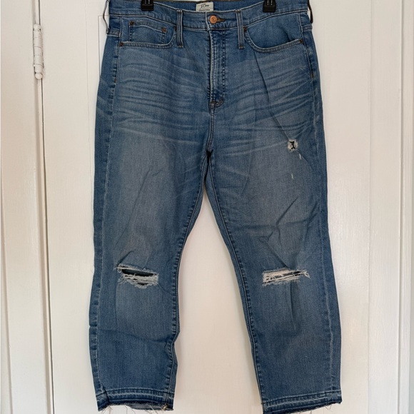 J. Crew Denim - J. Crew Relaxed Straightaway Blue Jeans